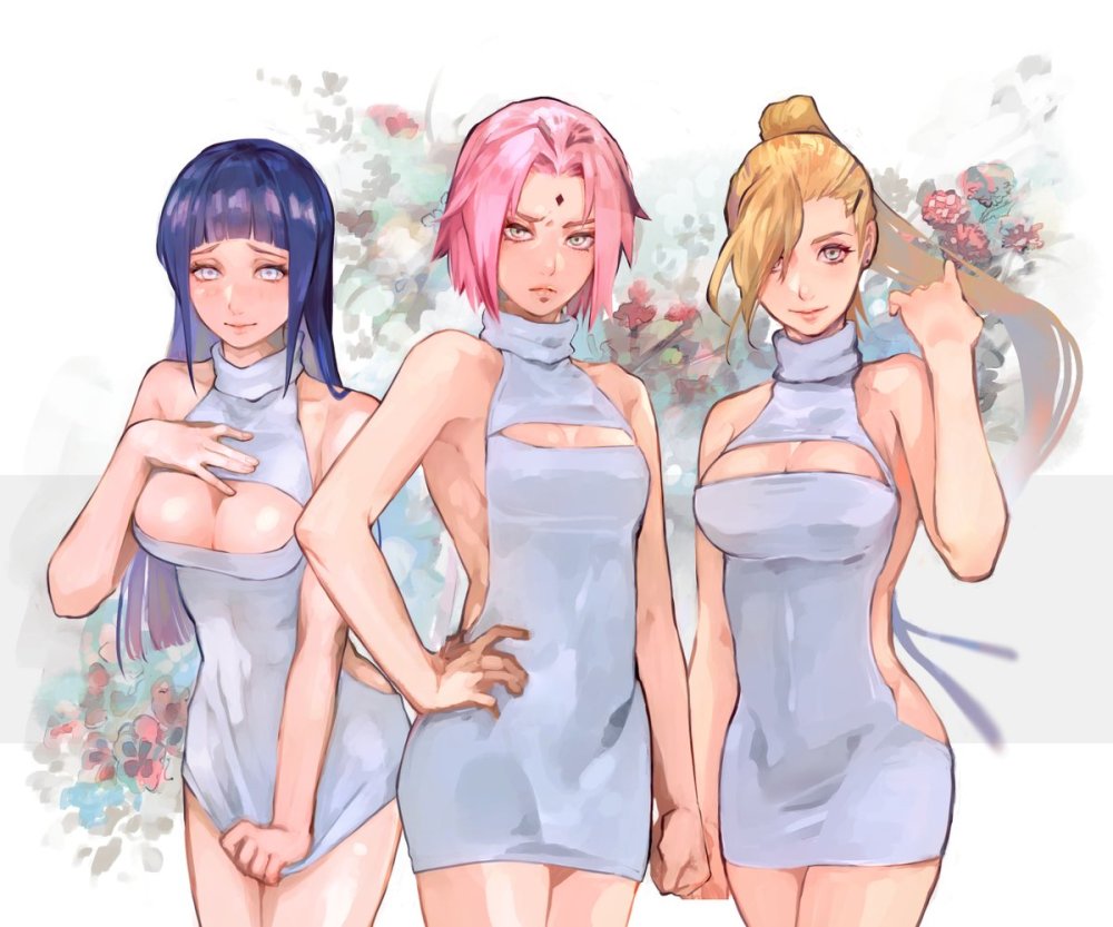 Tsunade Sakura Hinata