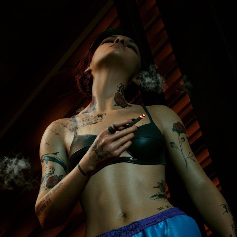 Judy Alvarez Cyberpunk 2077 Naked