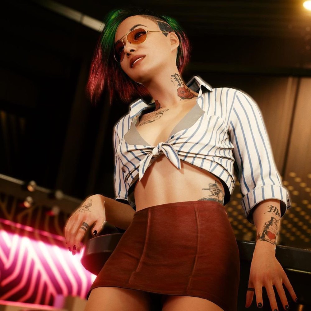 Cyberpank 2077 Judy Alvarez Naked