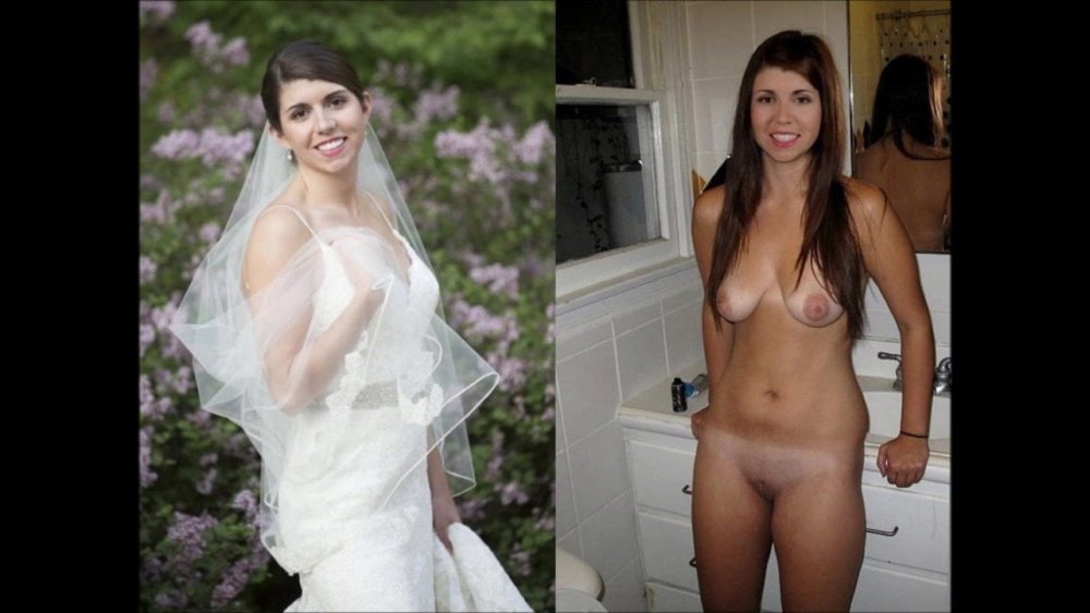 Bride Dressed undressed