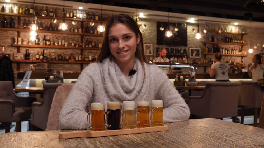 Svijany beer with girls