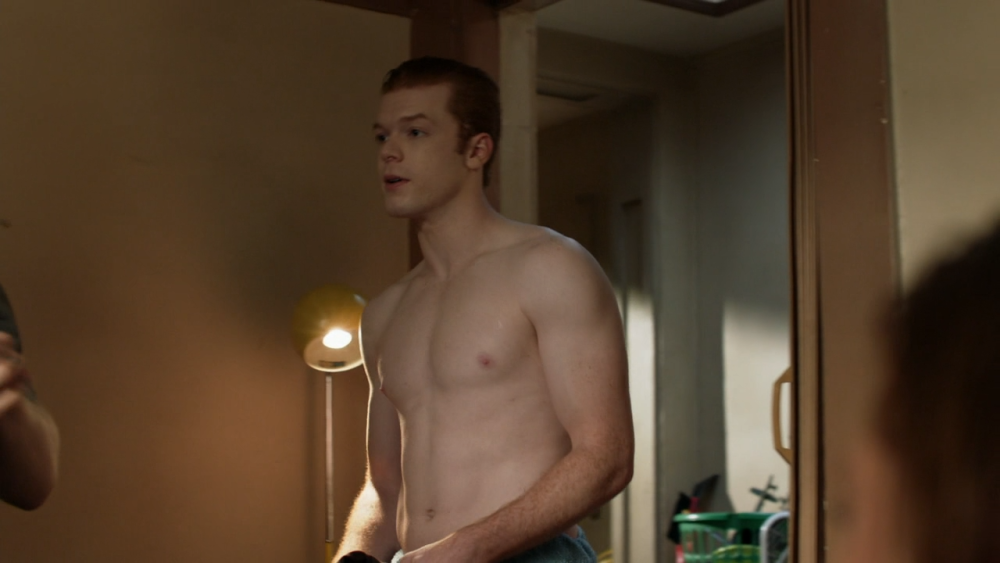 Shameless with a scene of 18 Jeremy Allen White