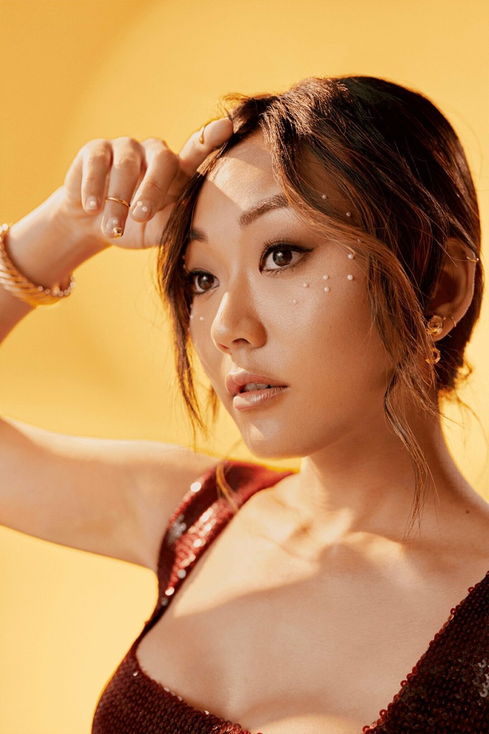 Karen Fukukhara Sexy in Lingerie