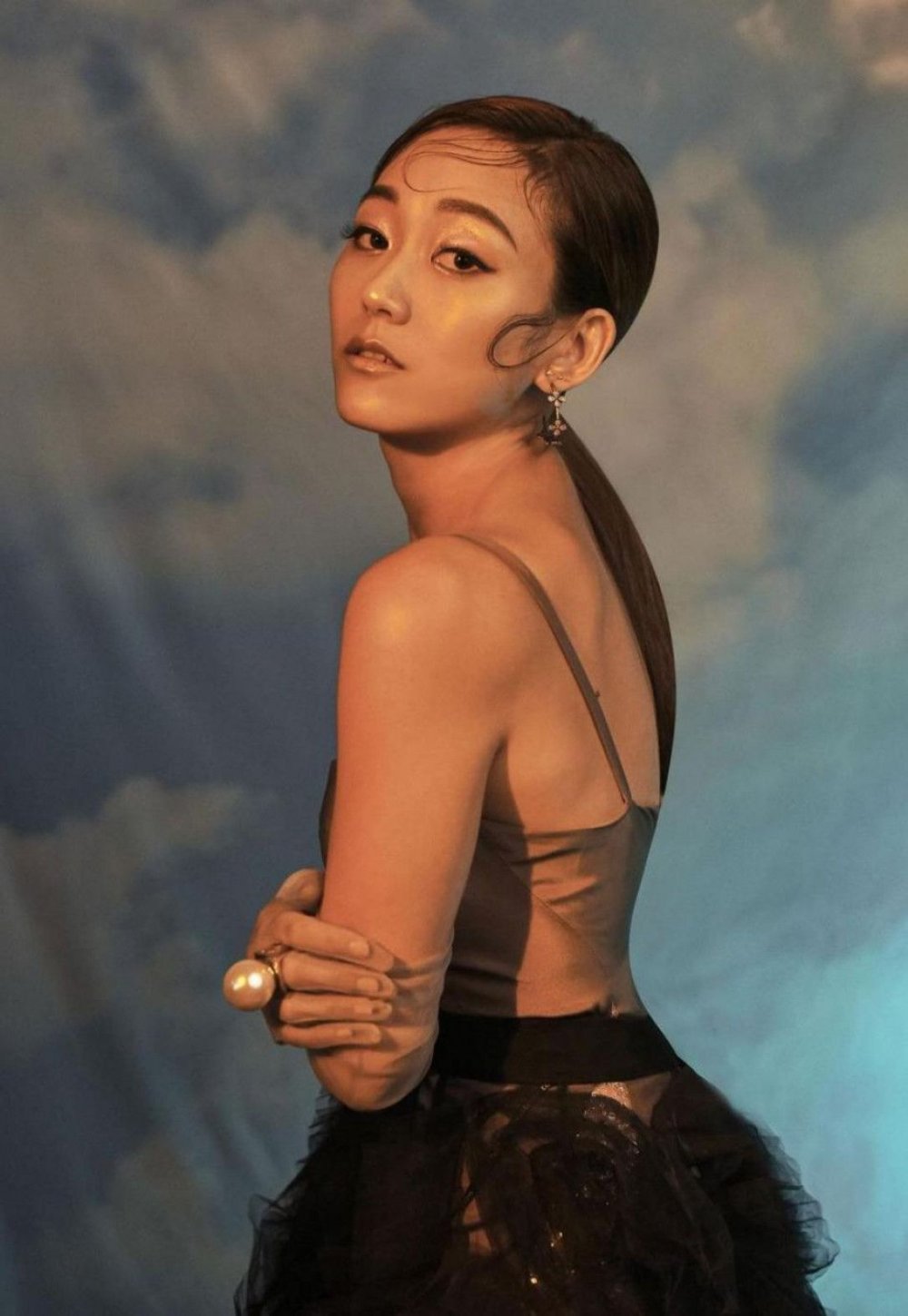 Karen Fukukhara in underwear