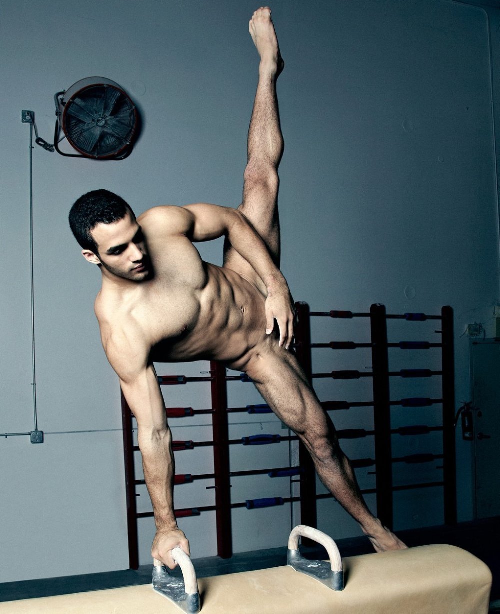 Naked sports youths