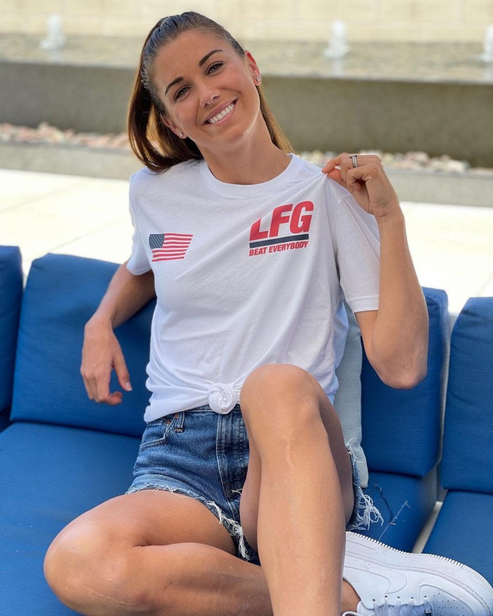 Alex Morgan football player naked