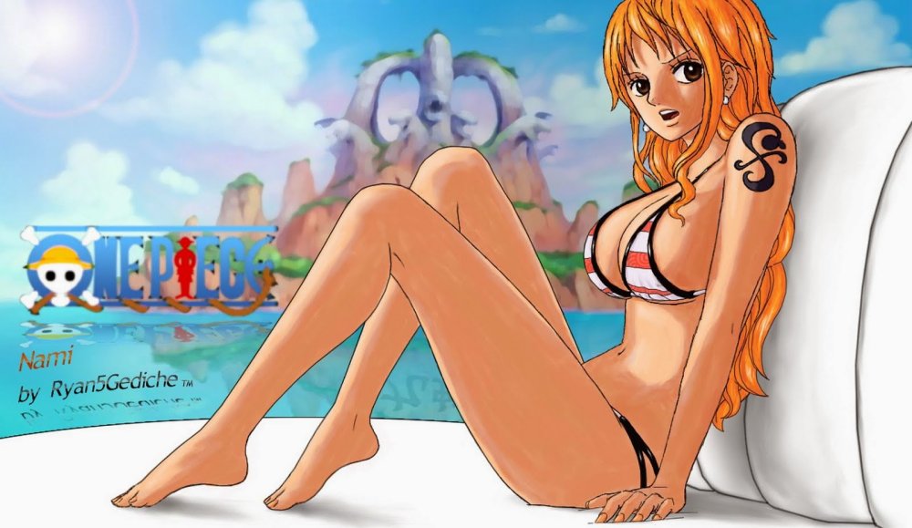 Van Pis us and Robin in a swimsuit 18