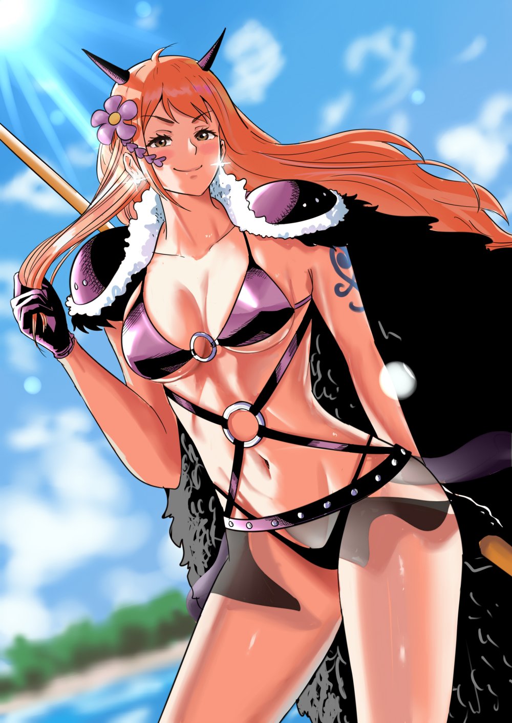 Van Pis us and Robin in a swimsuit 18