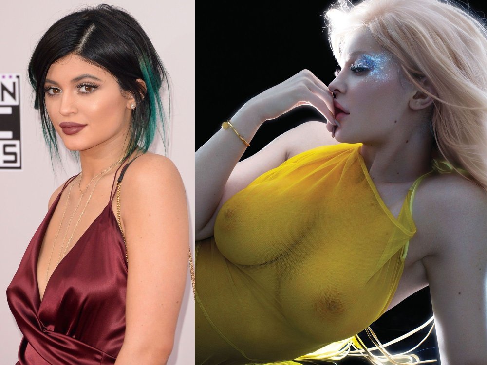 Kylie Jenner 18 + Tits