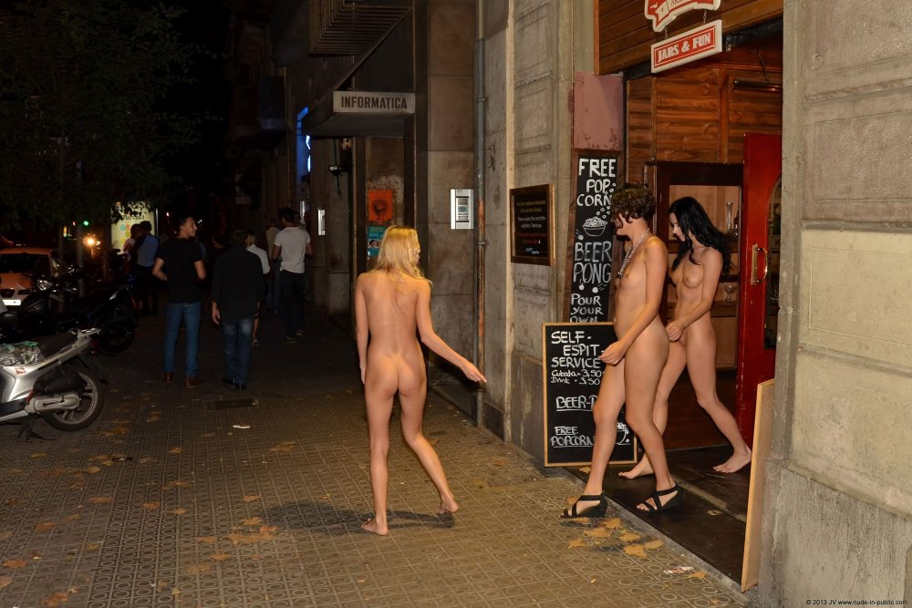 Naked chicks in a brothel