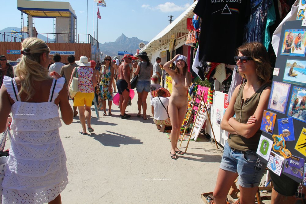 Neptune day in Koktebel Naked