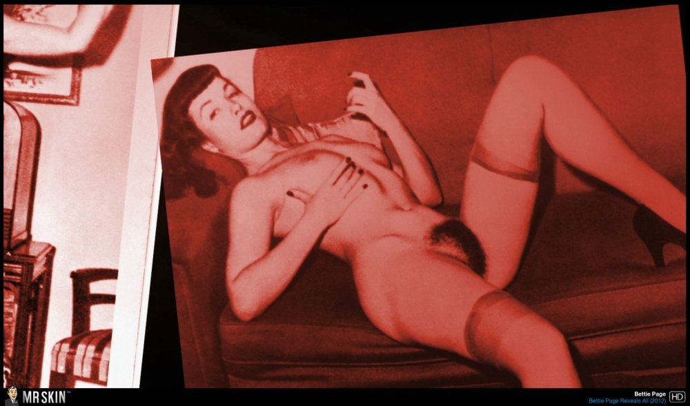 Retro Betty Page porn movie