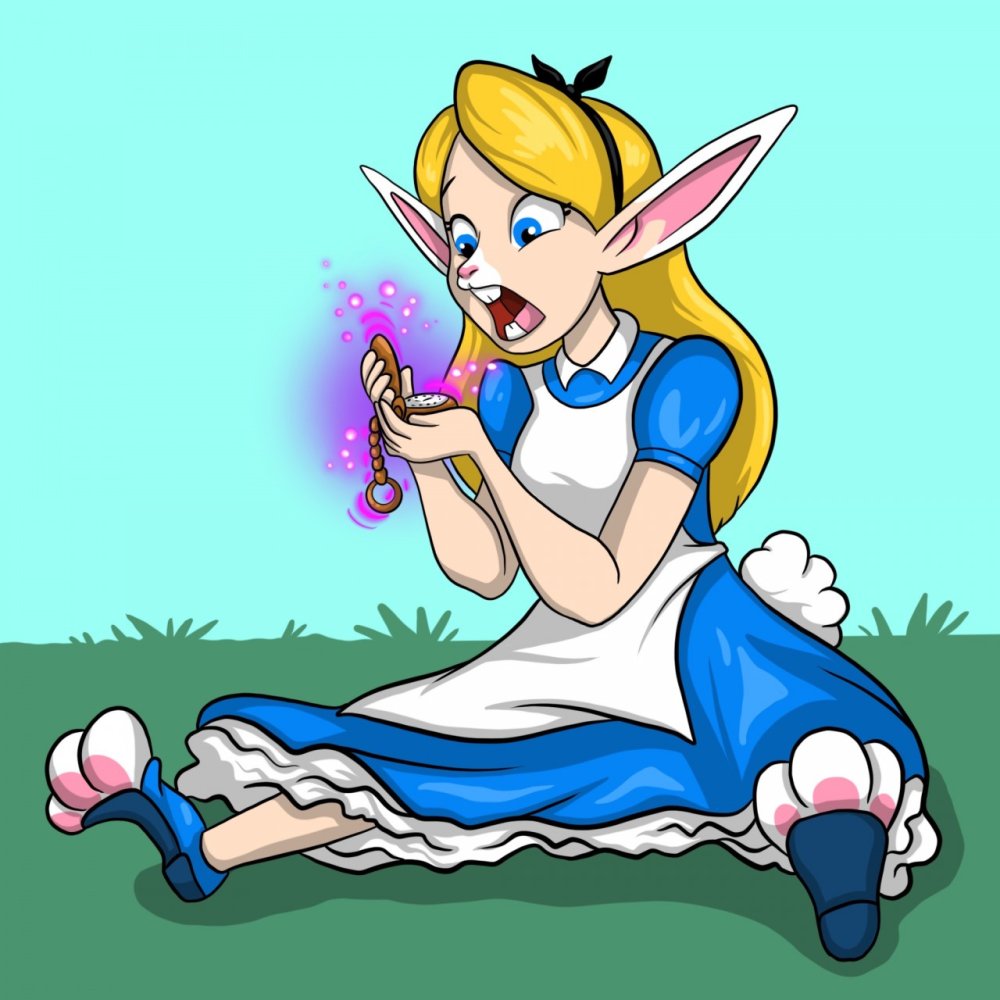 Transformation into a rabbit