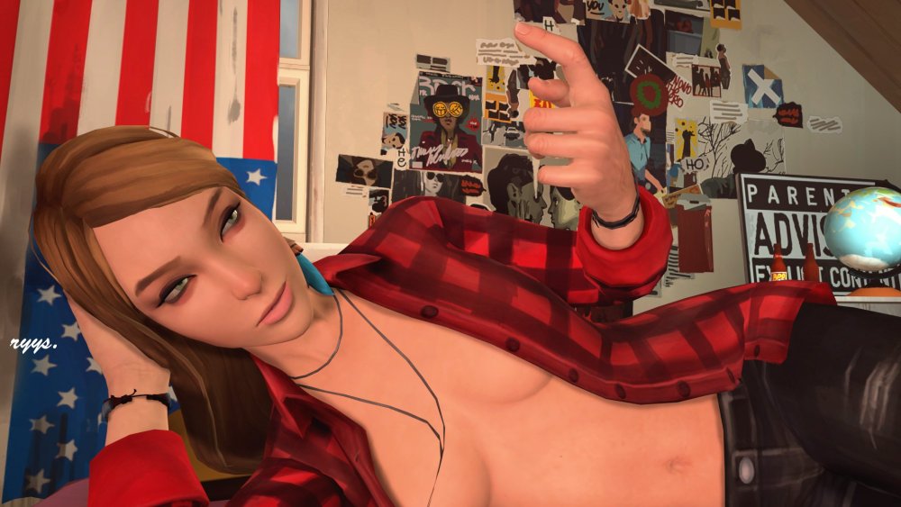Naked Rachel Amber Life is Strange