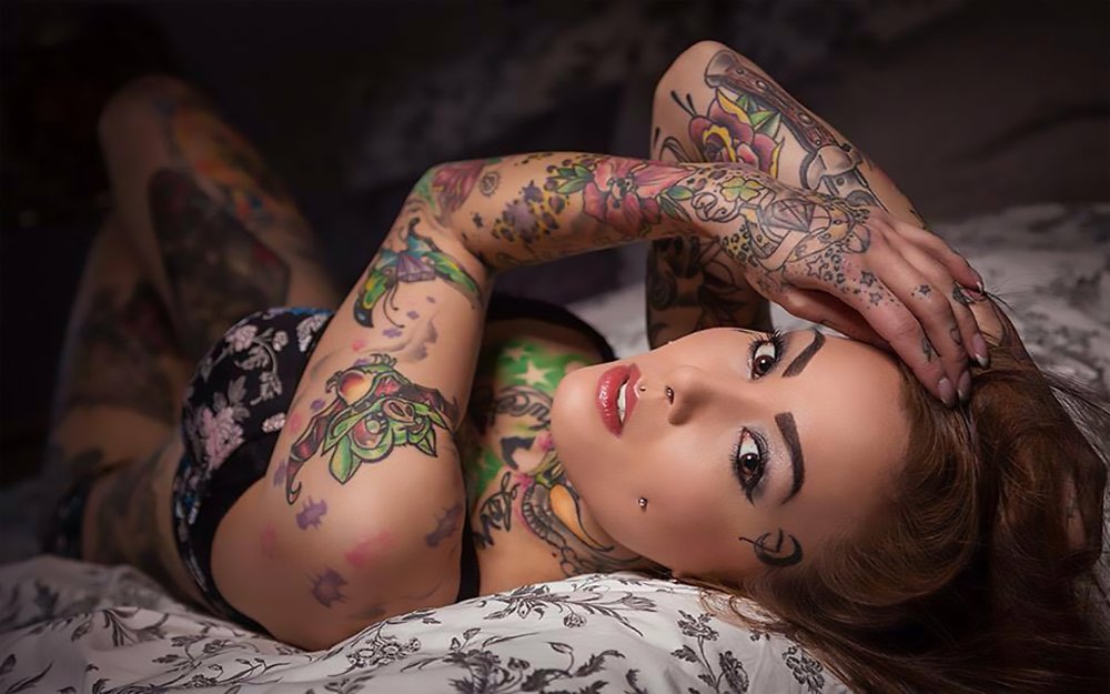 Felicia Pian Tattoo model