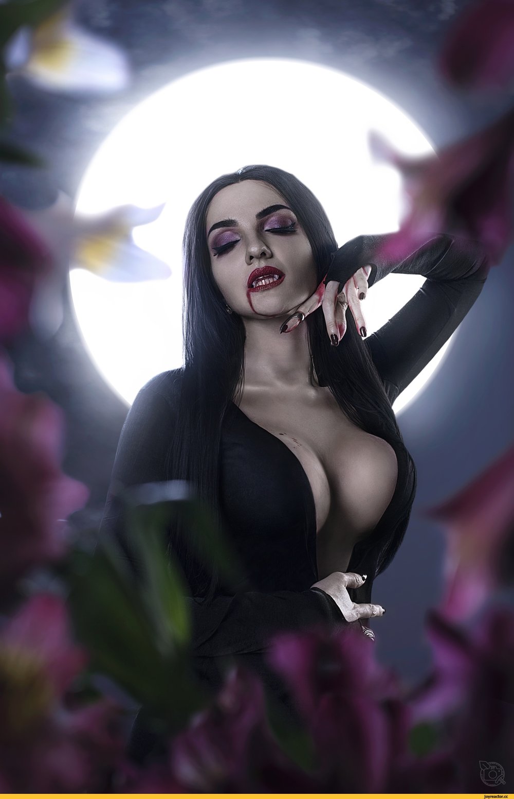 Busty vampire