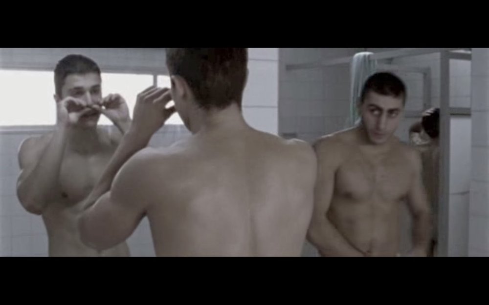 Naked member Alex Gonzalez