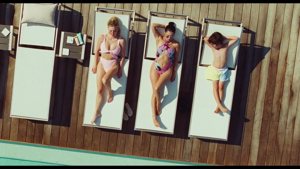 Sidney Meyer in a swimsuit
