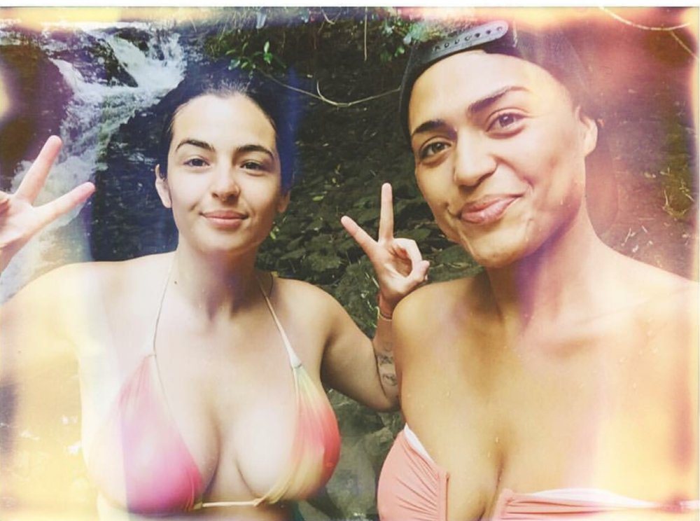 Alanna Masterson in a swimsuit