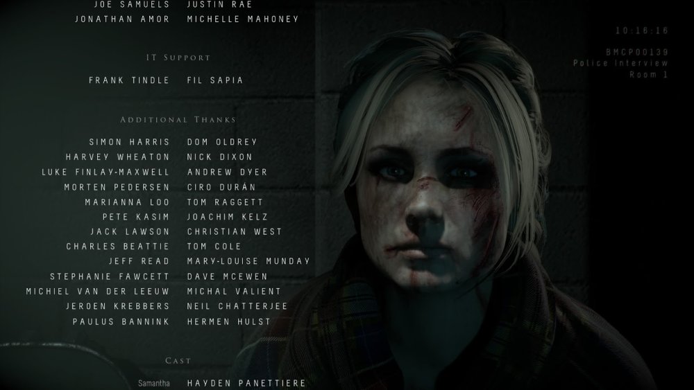 Until Dawn Jessica