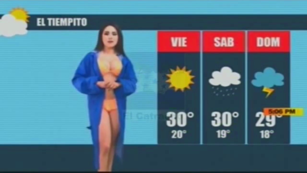 Japanese leading weather forecast undressed