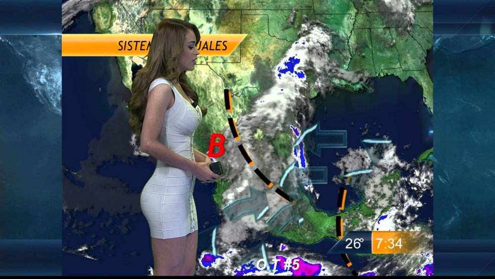 Jessica Senra Weather Girls Mexico