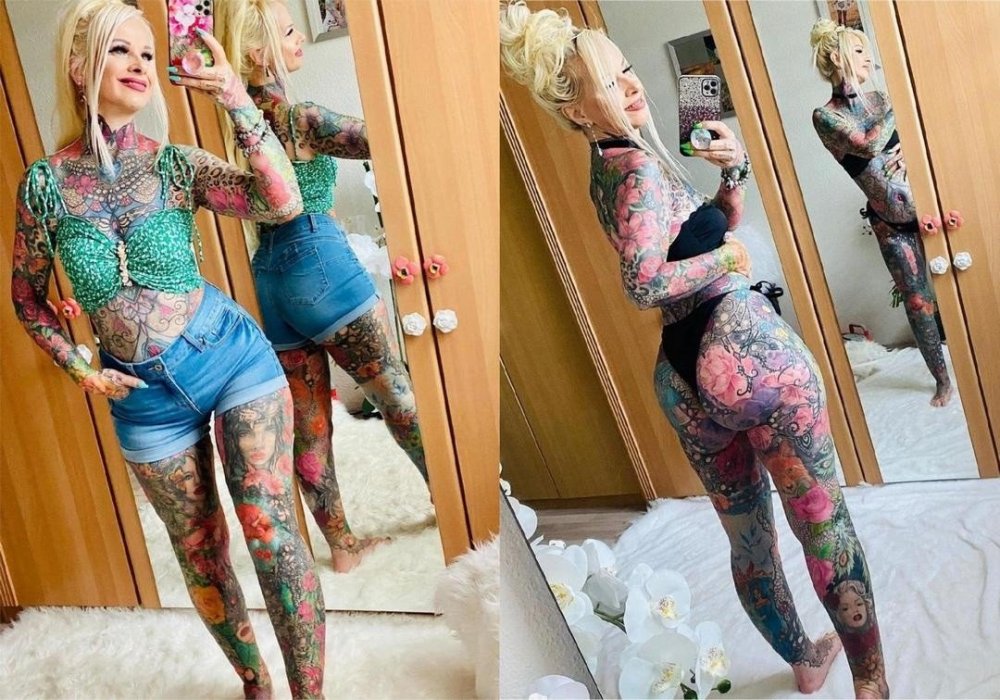 Kerstin Tristan Body in tattoos