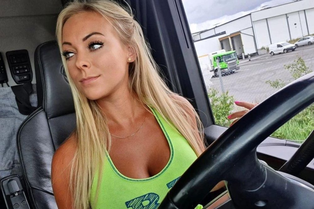 Angelika Larsen trucker