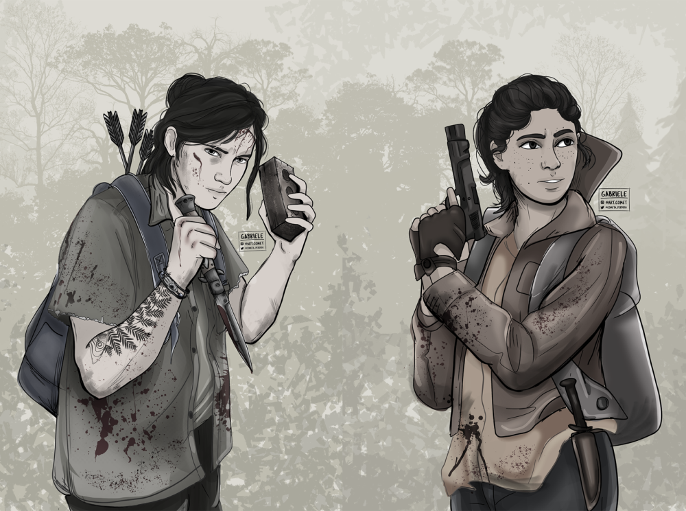 The Last of Us 2 Ellie winks