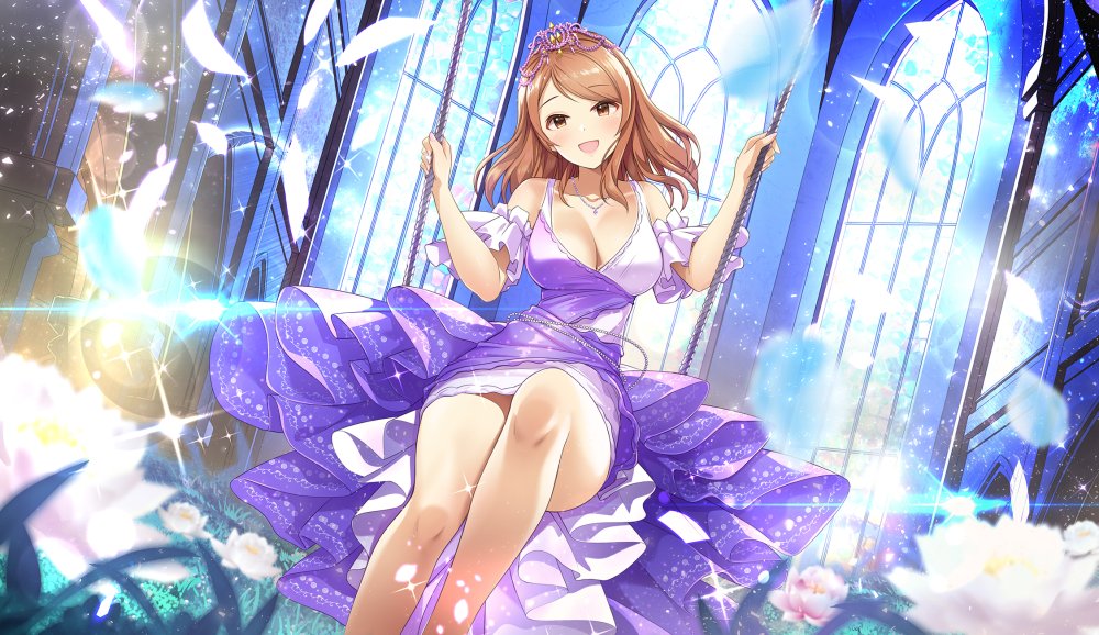 Anime gold mosaic Karen