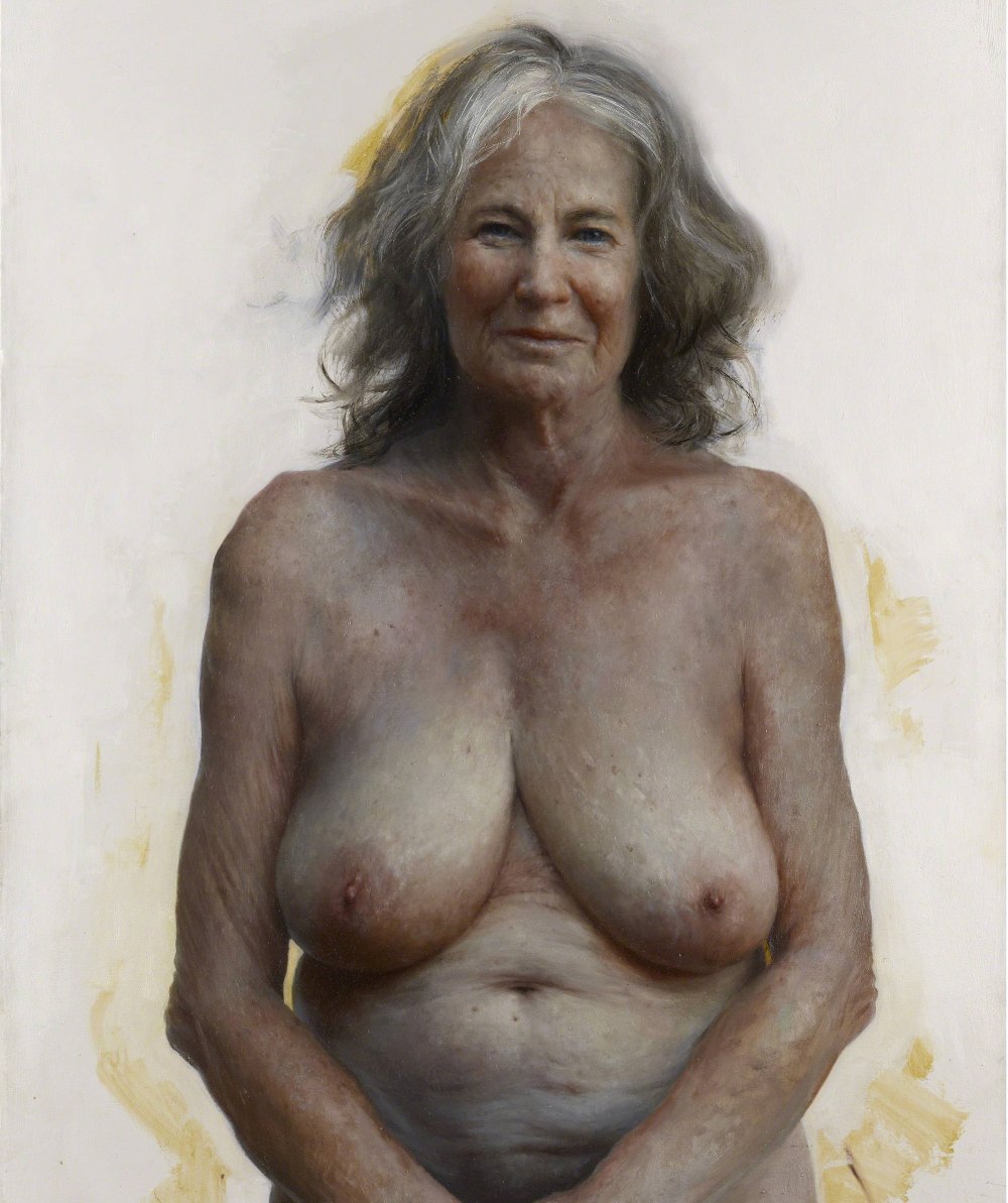 Cums in an old woman private
