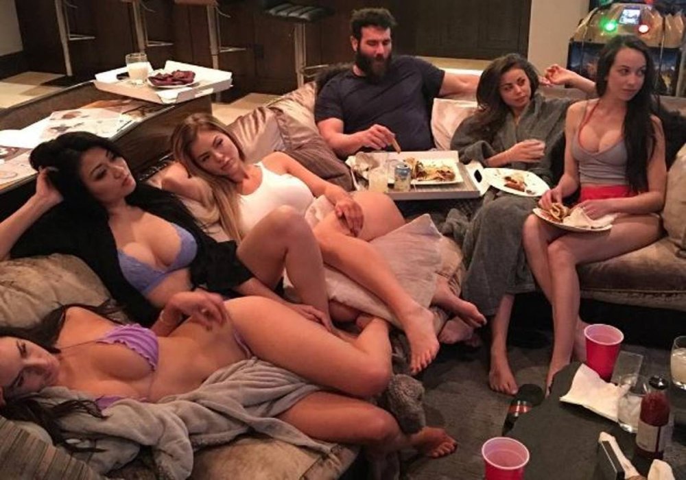 Dan Bilserian with girls