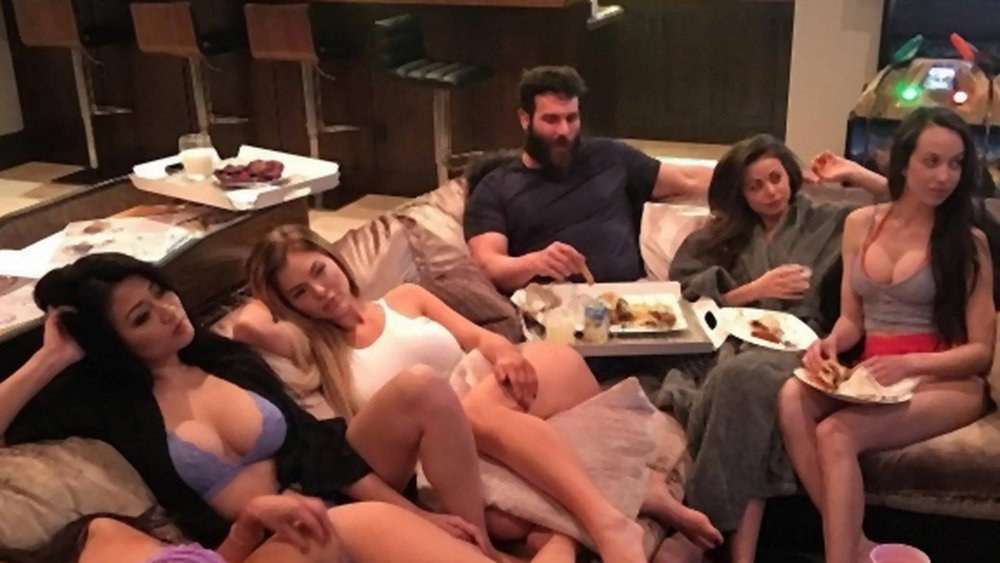 Dan Bilzerian on a yacht