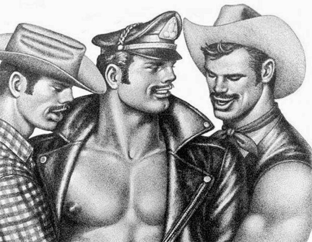 "Dirty drawings" of Tom Op Finland