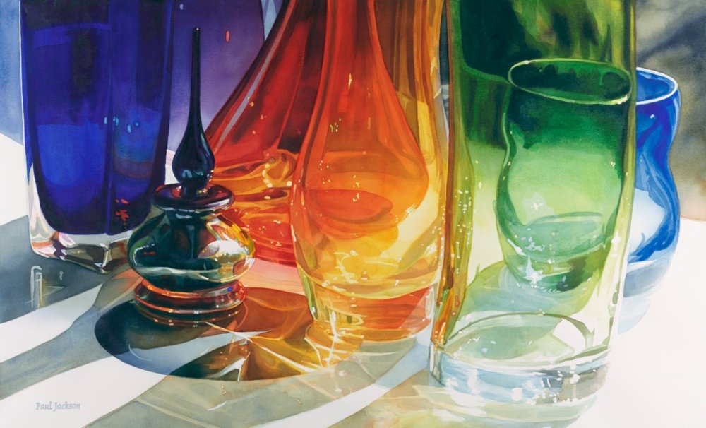 Australian artist Jackson paintings