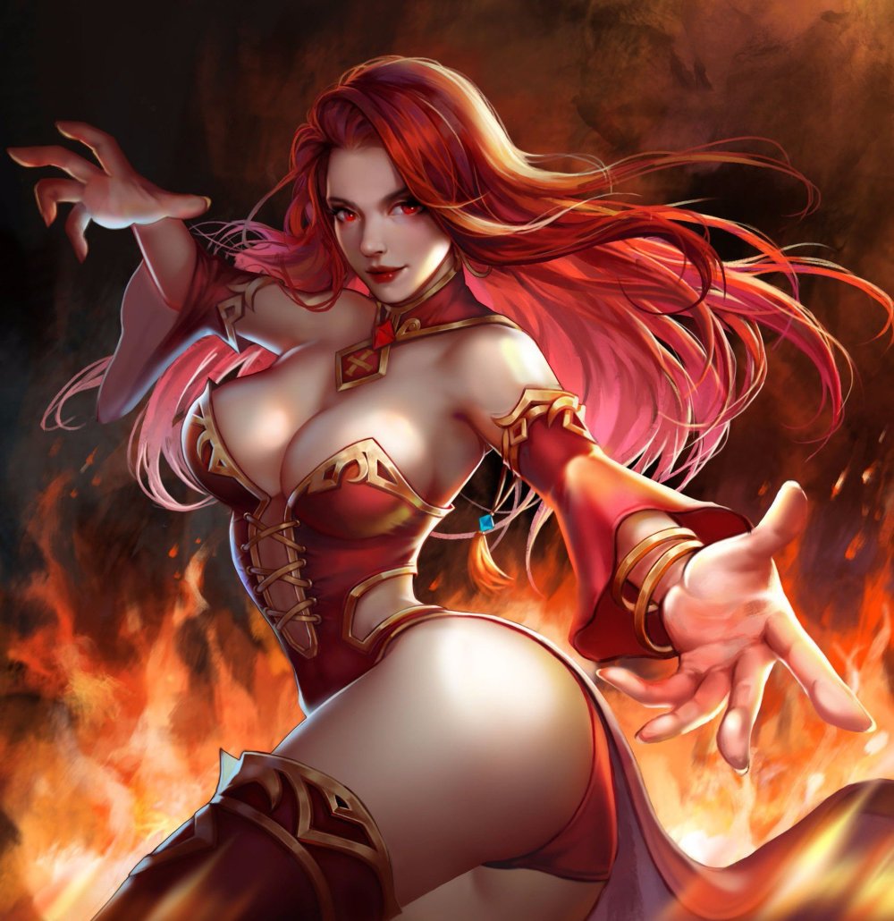 Lina Dota 2 Art