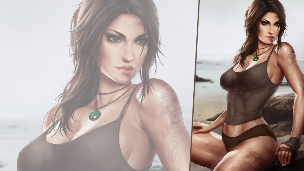Blacadder Lara Croft 3d