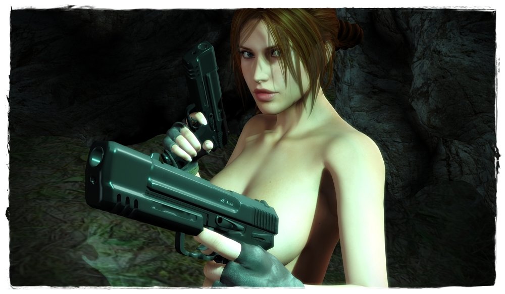 Timchenko Wolfenstein Lara Croft