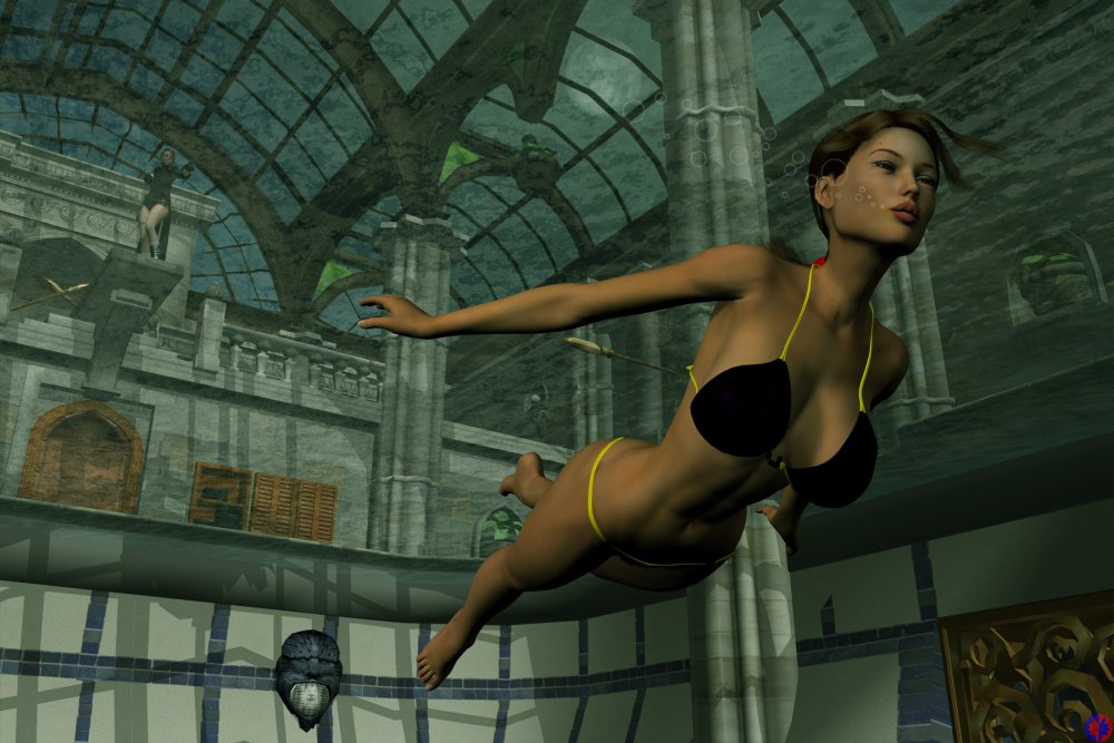 Logan Cure Lara Croft
