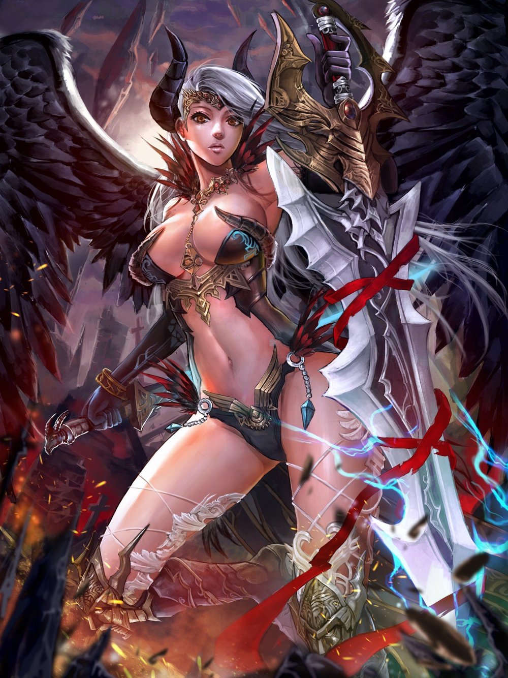 Monster Girl Girl Minotaur