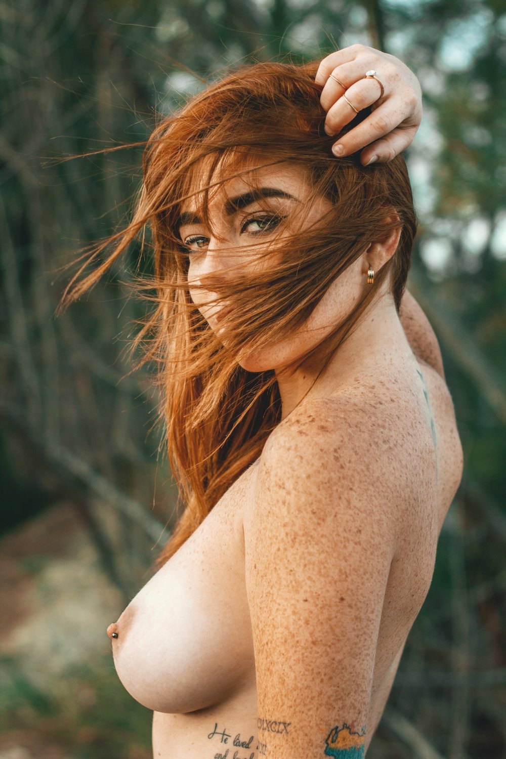 Leanna deker Red boobs