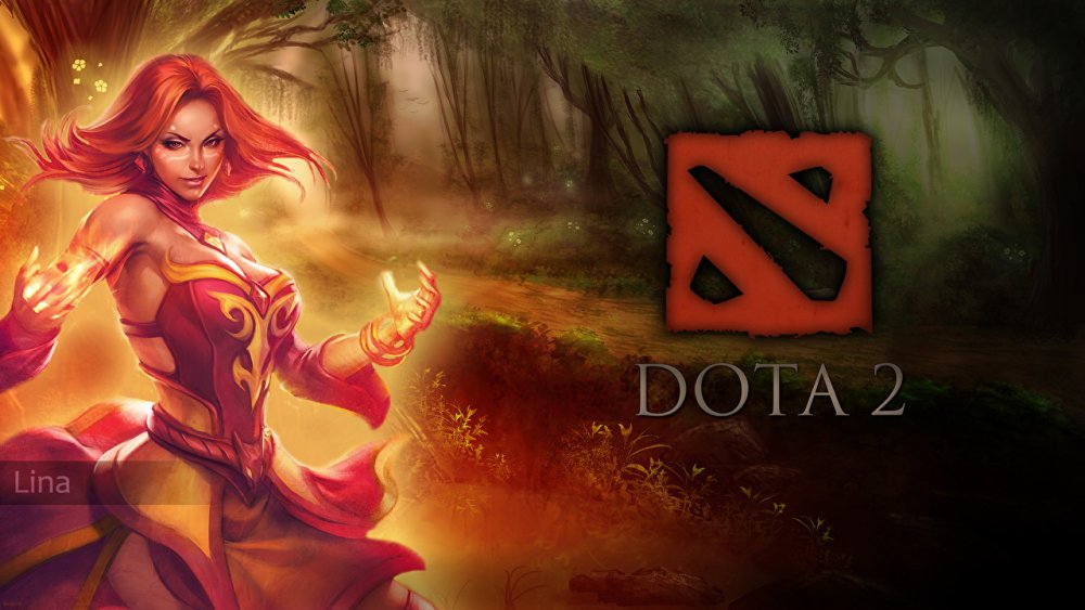 Dota 2 Lina and Crystal Maiden