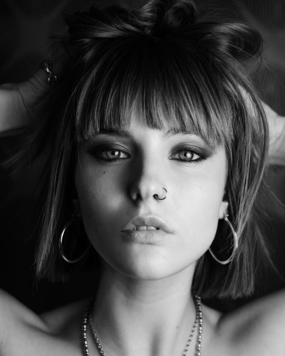 Matilda de Angelis in the series to play back