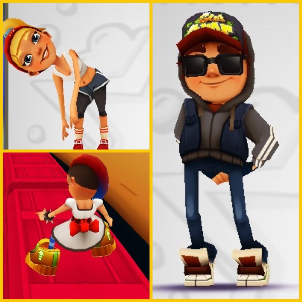 Golden Column Subway Surfers