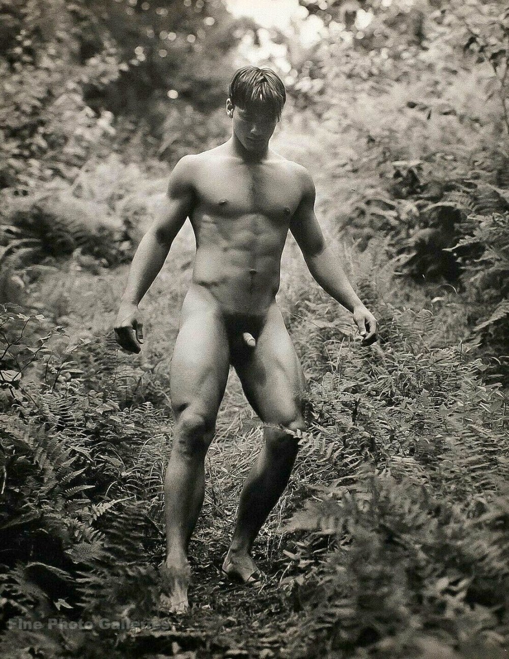 Young beautiful naked guys