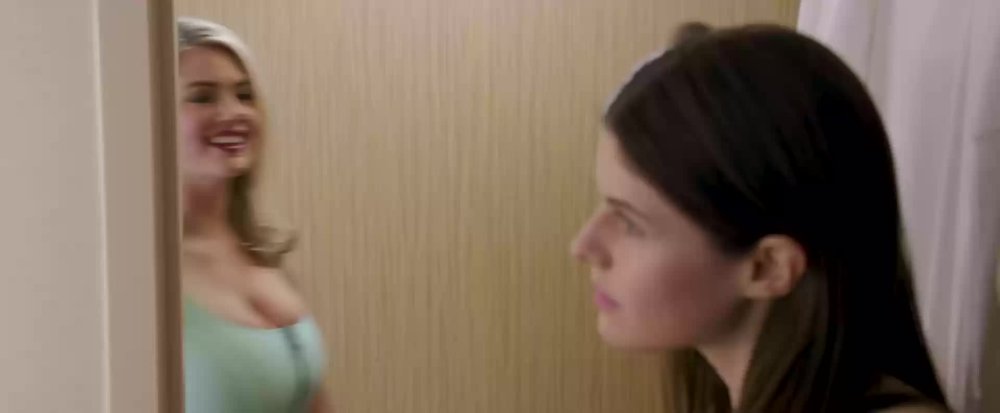 Alexandra Daddario bed stage