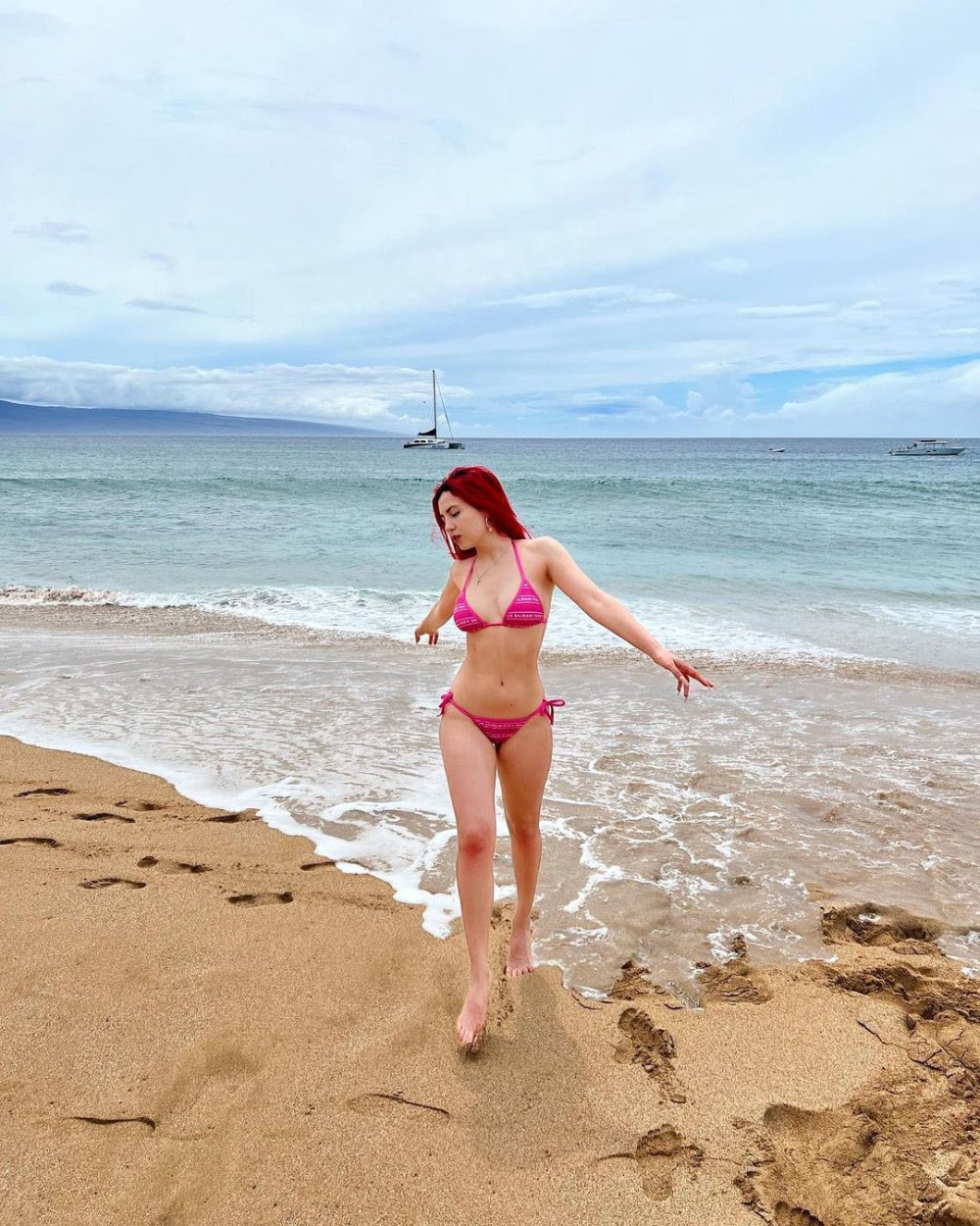 Ava Max in bikini