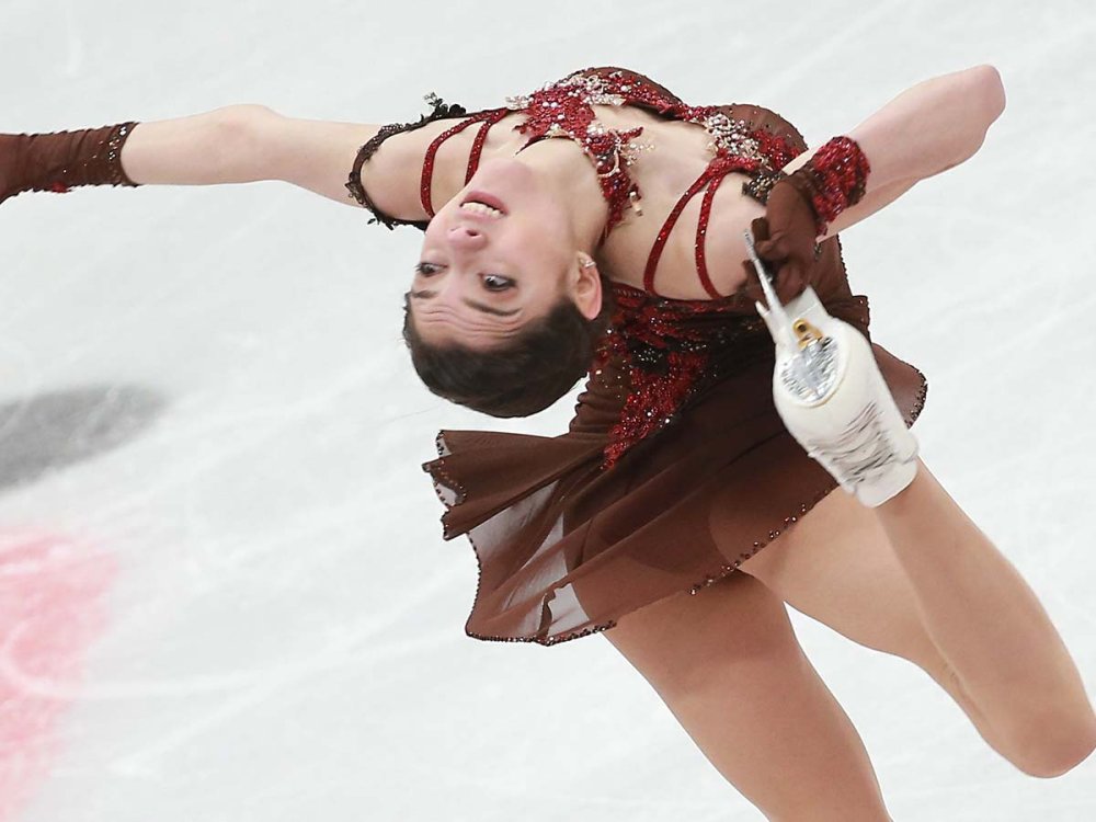 The skater Elizaveta Tuktamysheva