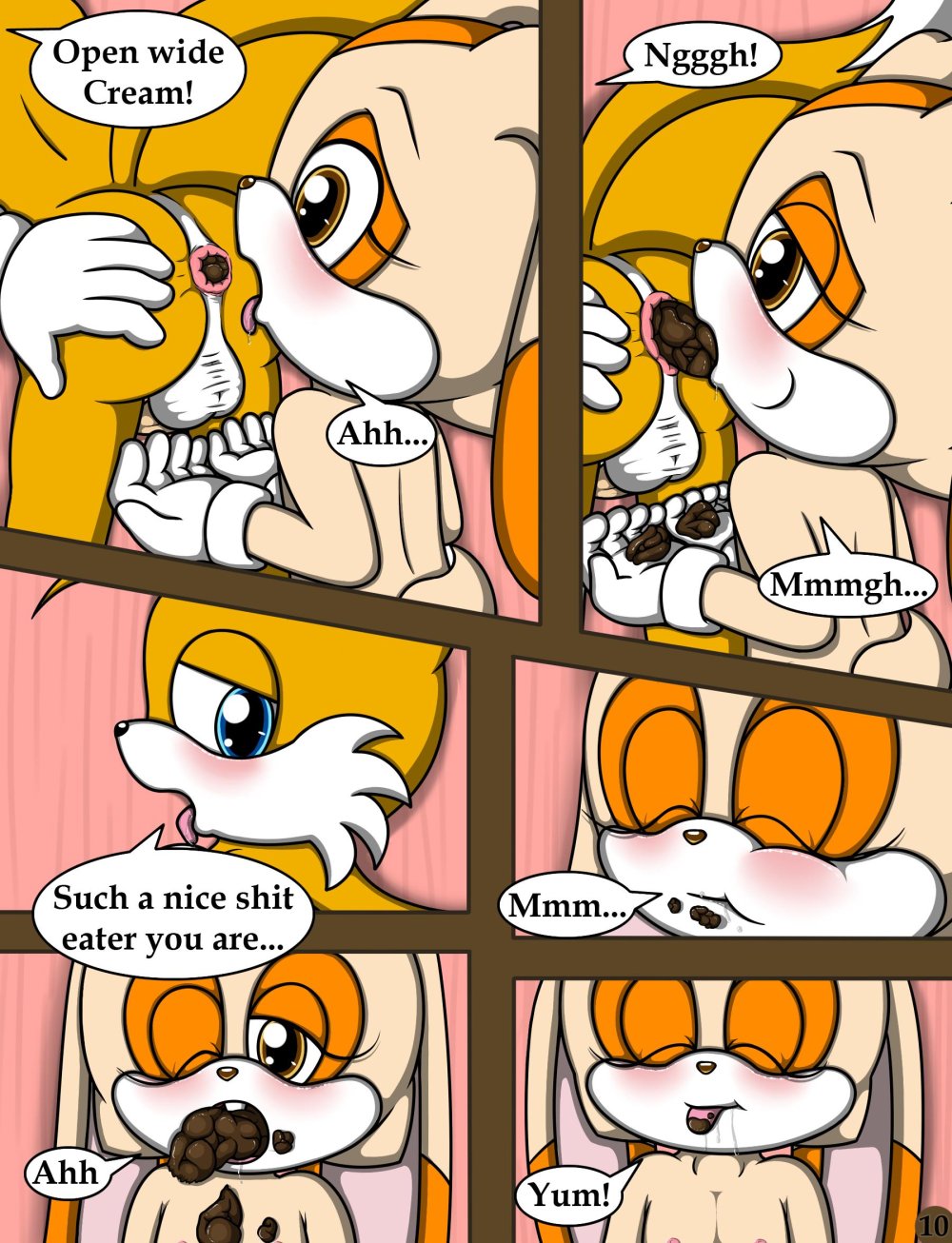 Cream The Rabbit Diaper R18