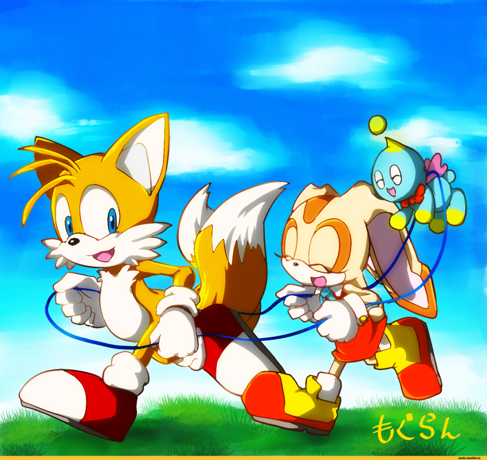Tails Prower and Cream the Rabbit